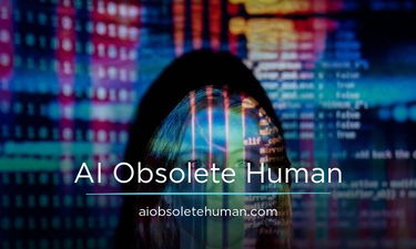 AIObsoleteHuman.com - Creative brandable domain for sale